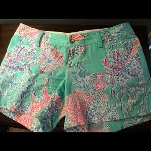 EUC Lilly Pulitzer Callahan Shorts size 8